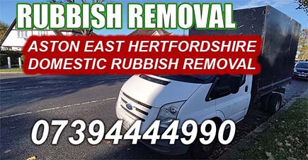 Aston East Hertfordshire Domestic Rubbish Removal