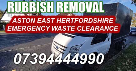 Aston East Hertfordshire Emergency Waste Clearance