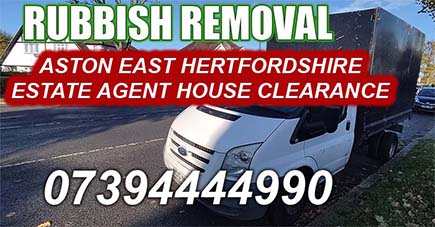 Aston East Hertfordshire Estate Agent house clearance