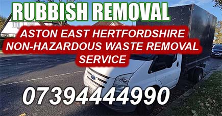 Aston East Hertfordshire non-hazardous waste removal service