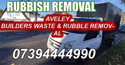 Aveley RM15 Builders Waste & Rubble Removal
