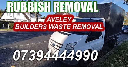 Aveley RM15 Builders waste removal