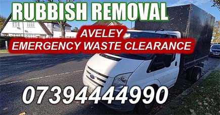 Aveley RM15 Emergency Waste Clearance
