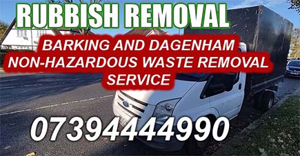 Barking and Dagenham non-hazardous waste removal service