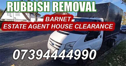 Barnet EN4 EN5 Estate Agent house clearance