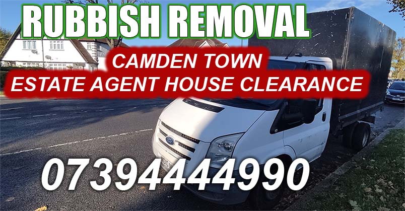 Camden town NW1 Estate Agent house clearance