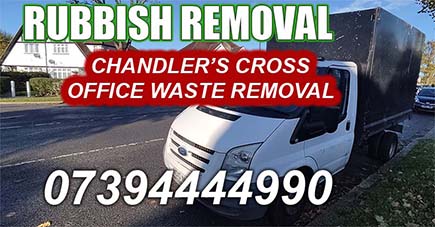Chandler's Cross Office Waste removal
