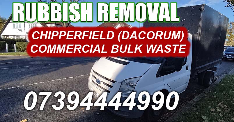 Chipperfield (Dacorum) Commercial Bulk Waste Removal
