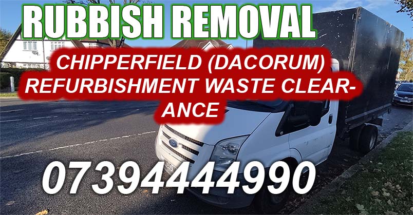 Chipperfield (Dacorum) Refurbishment Waste Clearance