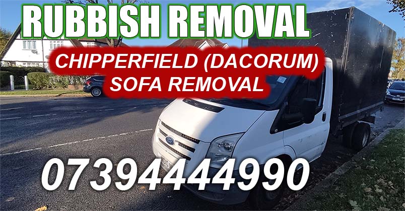 Chipperfield (Dacorum) Sofa Removal