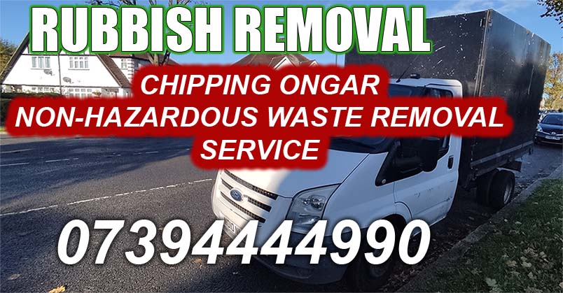 Chipping Ongar CM5 non-hazardous waste removal service