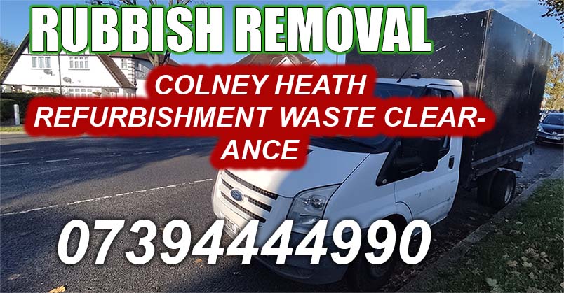 Colney Heath AL4 Refurbishment Waste Clearance