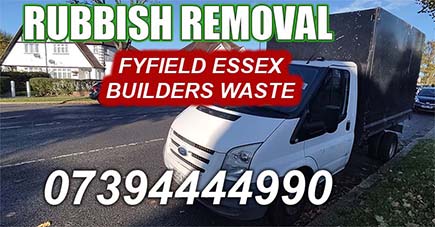 Fyfield Essex Builders Waste