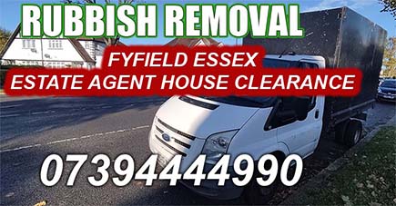 Fyfield Essex Estate Agent house clearance