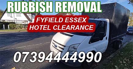 Fyfield Essex Hotel Clearance