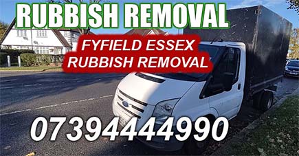 Fyfield Essex Rubbish Removal