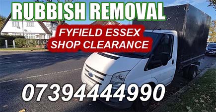 Fyfield Essex Shop Clearance