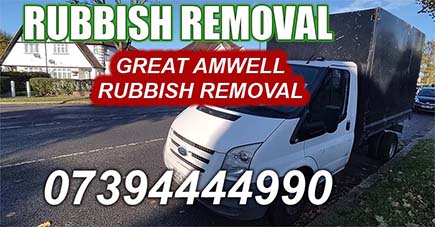 Great Amwell Rubbish Removal