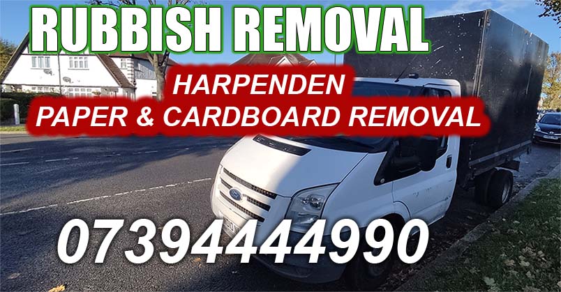 Harpenden AL5 Paper & Cardboard Removal