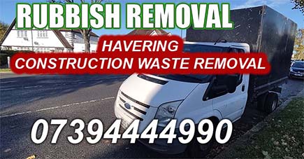 Havering RM4 Construction Waste Removal