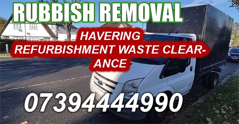 Havering RM4 Refurbishment Waste Clearance