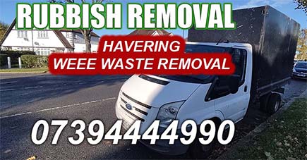 Havering RM4 WEEE waste removal