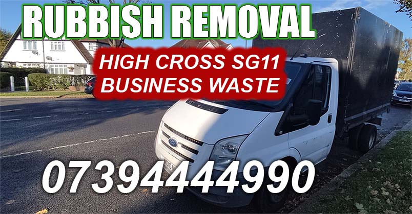 High Cross SG11 Business Waste Removal