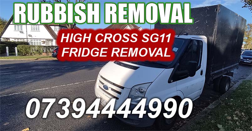 High Cross SG11 Fridge Removal