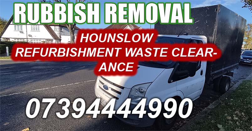 Hounslow TW3 Refurbishment Waste Clearance