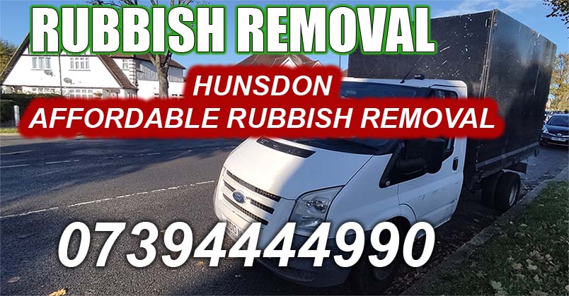 Hunsdon Affordable Rubbish Removal