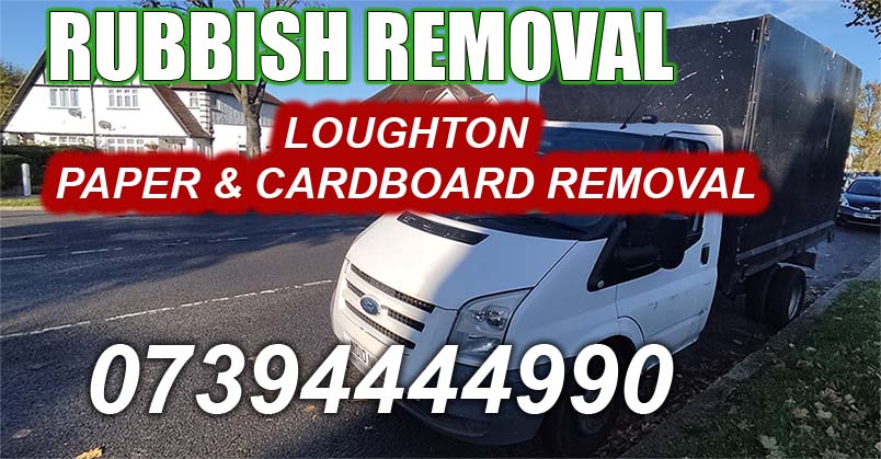 Loughton IG10 Paper & Cardboard Removal