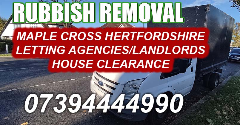 Maple Cross Hertfordshire Letting Agencies/Landlords house clearance