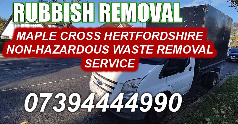 Maple Cross Hertfordshire non-hazardous waste removal service