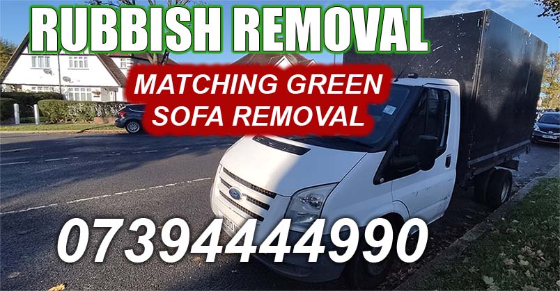 Matching Green CM17 Sofa Removal