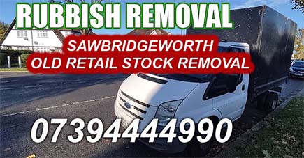 Sawbridgeworth CM21 Old Retail Stock removal