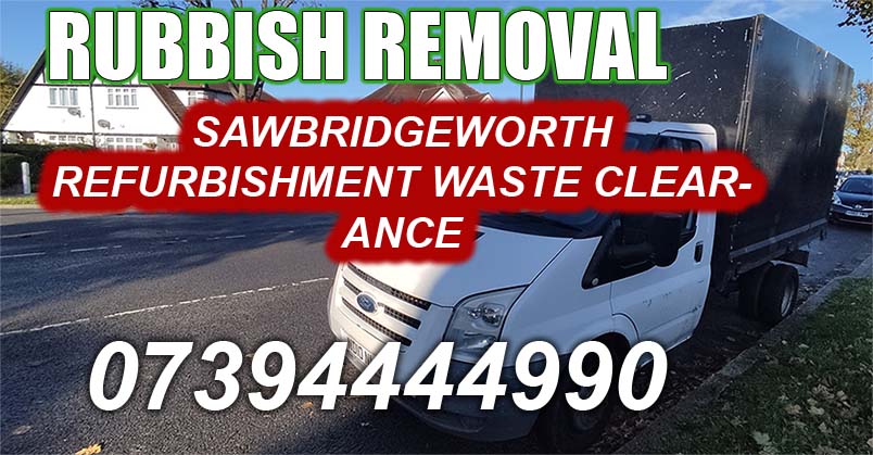 Sawbridgeworth CM21 Refurbishment Waste Clearance