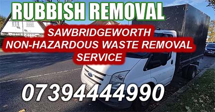 Sawbridgeworth CM21 non-hazardous waste removal service