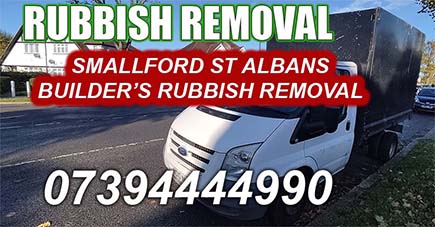 Smallford St Albans Builders Rubbish Removal