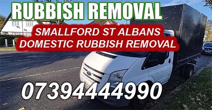 Smallford St Albans Domestic Rubbish Removal