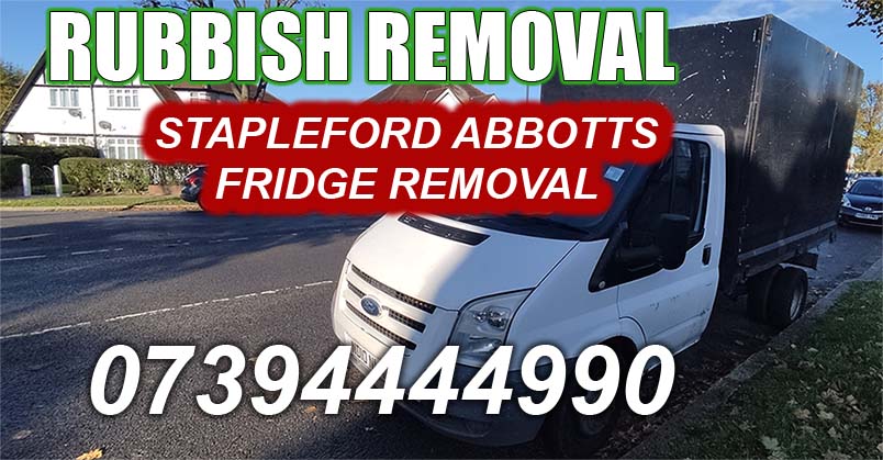 Stapleford Abbotts RM4 Fridge Removal