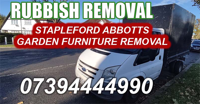 Stapleford Abbotts RM4 Garden Furniture removal