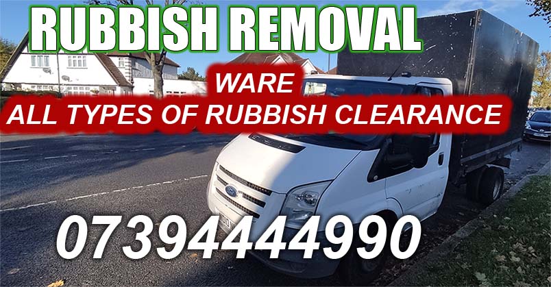 Ware SG12 All Types Of Rubbish Clearance