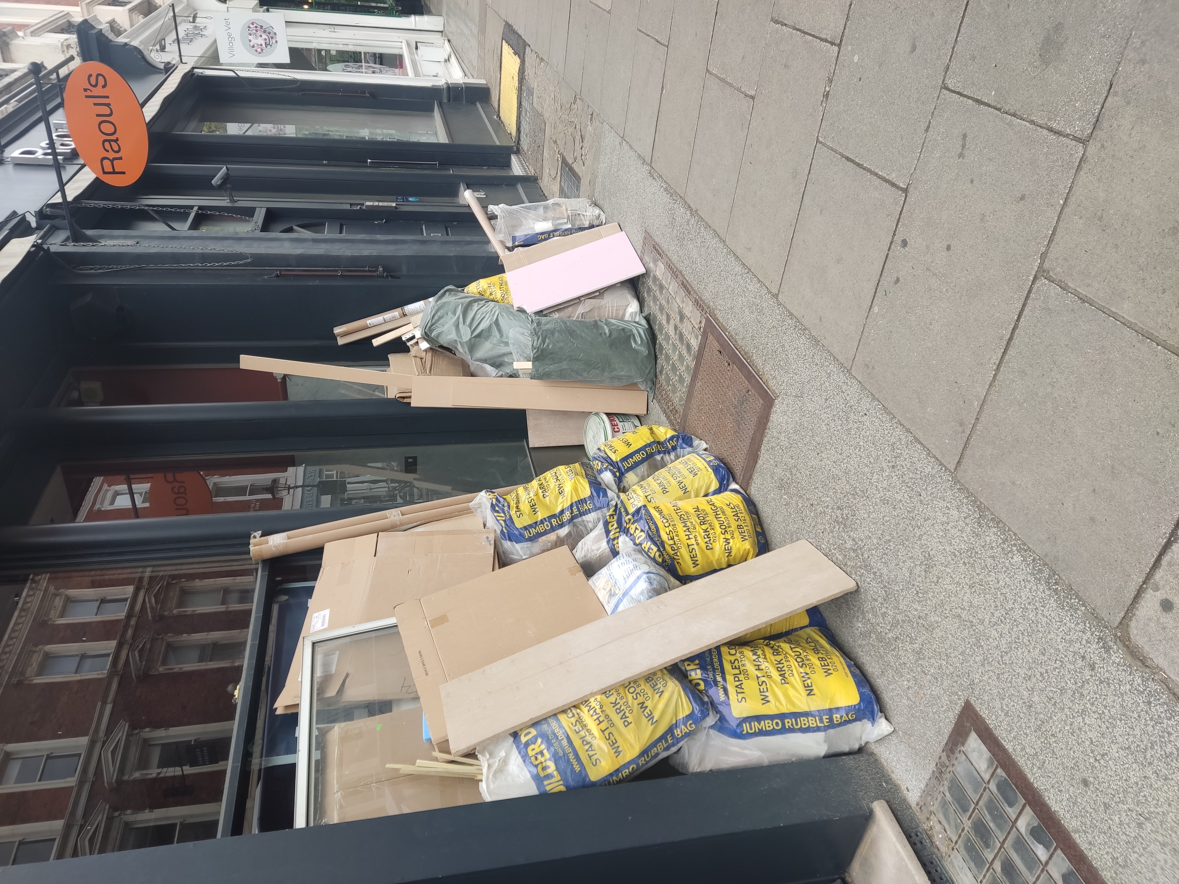 Rubbish removal in City of Westminster